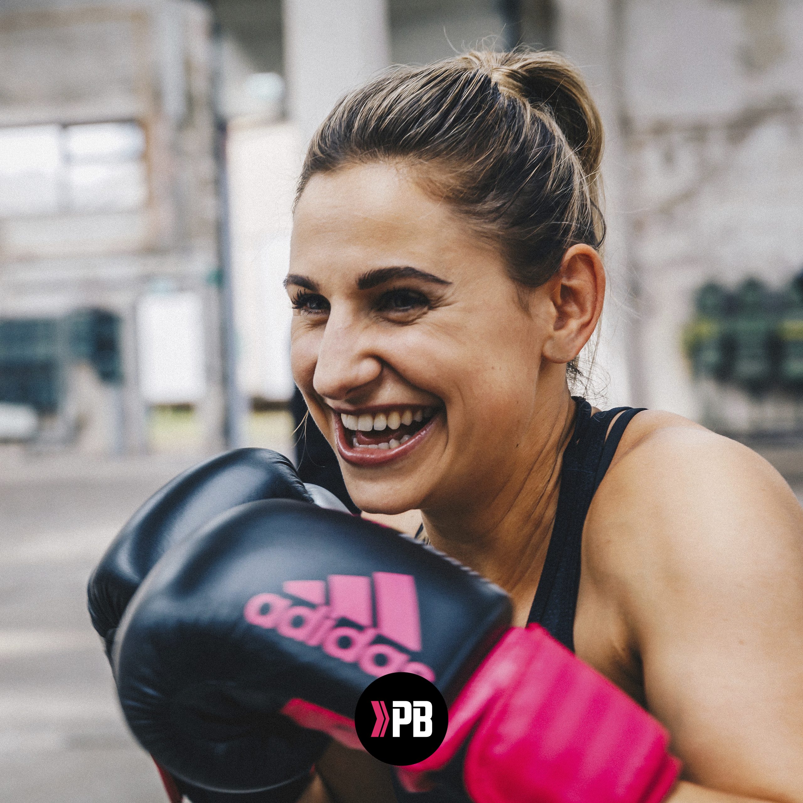 Pink boxing bij Lierdal